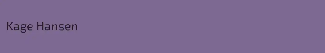 Kage Hansen